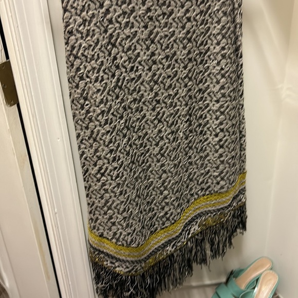 Fiets Voor2 cotton wrap skirt with fringe bottom - Picture 3 of 3